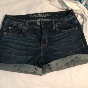 American eagle jean shorts